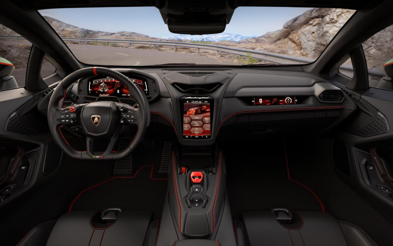 Check-up Media Lamborghini Temerario interior