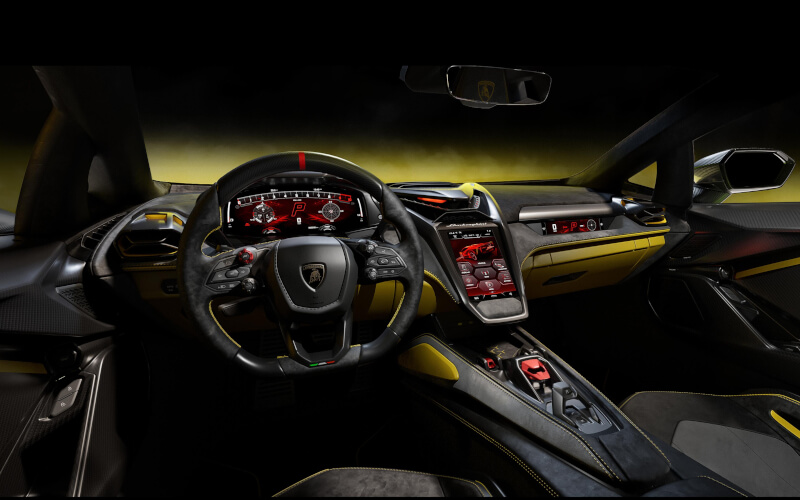 Check-up Media Lamborghini Fenomeno interior
