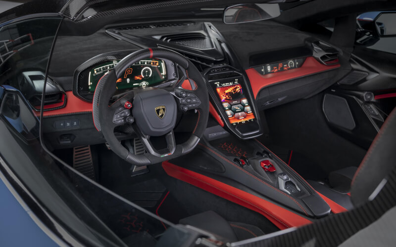 Check-up Media Lamborghini Fenomeno Roadster interior