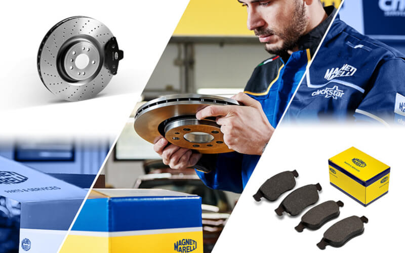 Check-up Media Magneti Marelli Parts & Services brake range