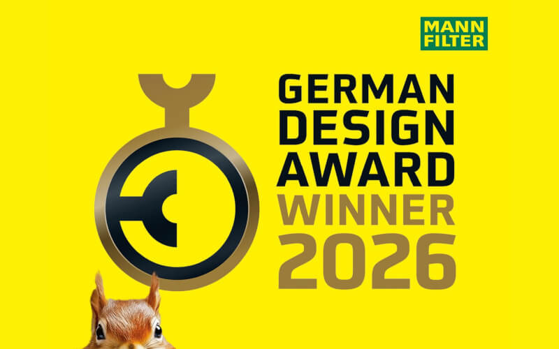 Check-up Media MANN-FILTER German Design Award