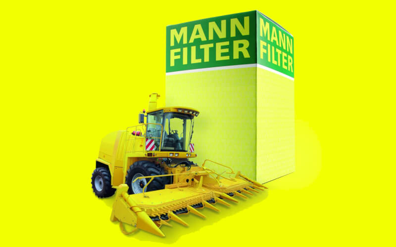 Check-up Media MANN-FILTER harvester range vehicle