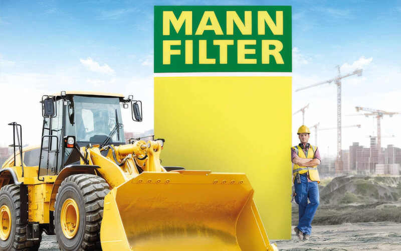 Check-up Media MANN-FILTER wheel loader