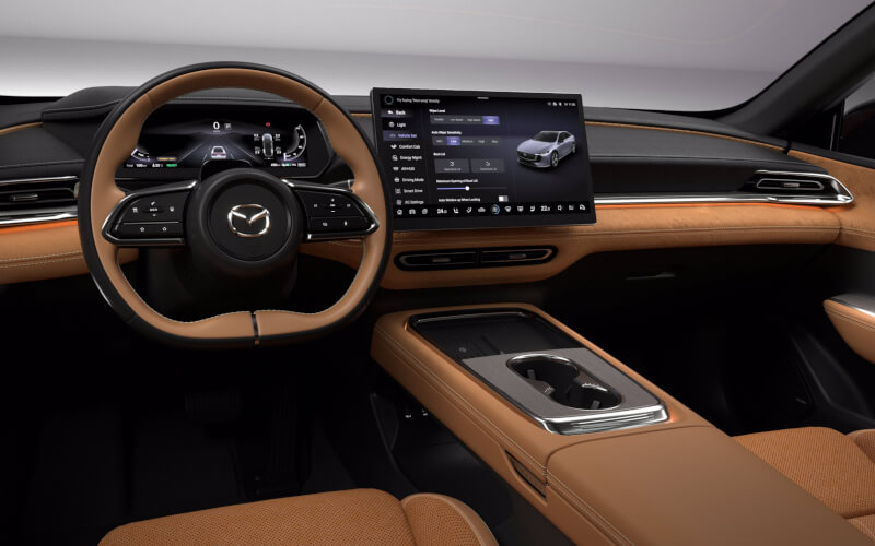 Check-up Media Mazda6e interior