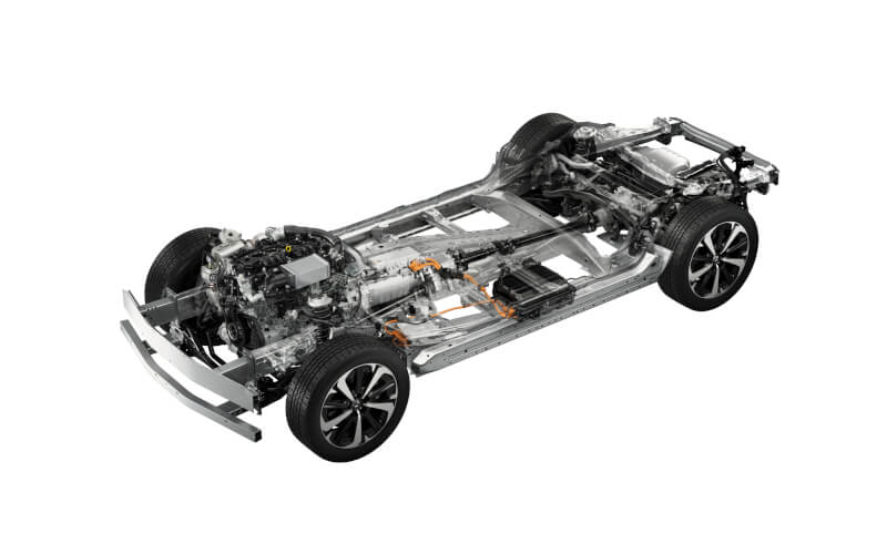 Check-up Media Mazda CX-60 PHEV chassis