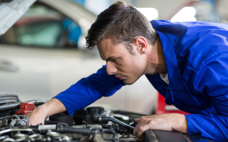 Check-up Media mechanic engine bay