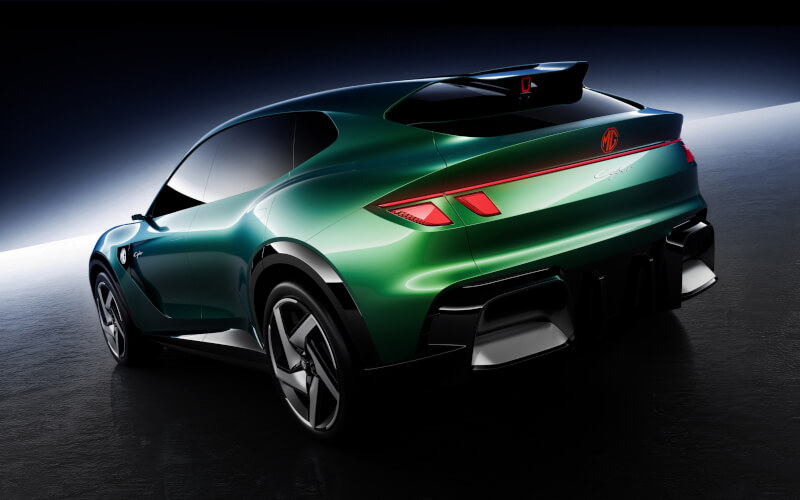 Check-up Media MG Cyber Concept rear