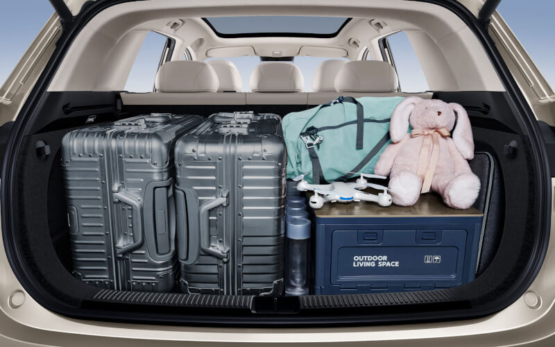 Check-up Media MG S6 EV trunk