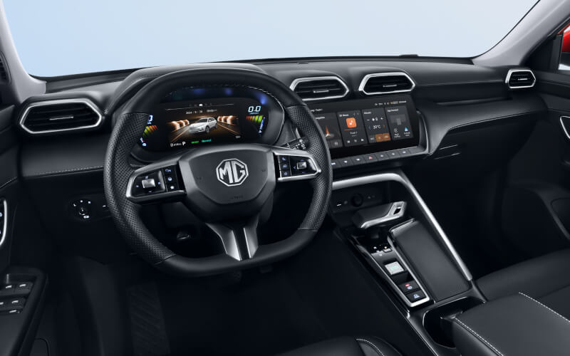 Check-up Media MG ZS interior