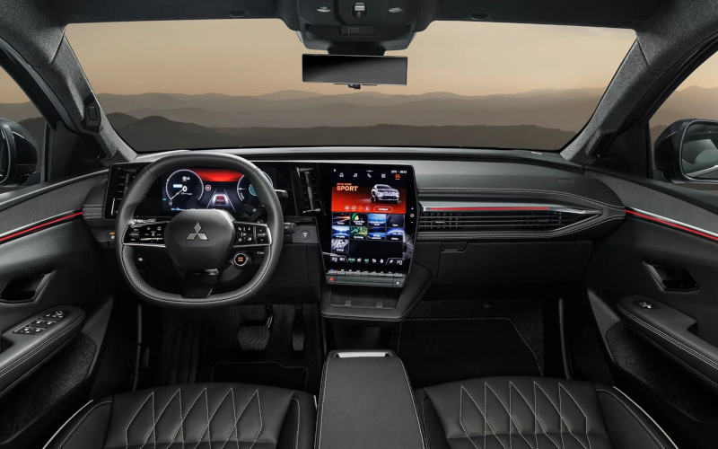 Check-up media Mitsubishi Eclipse Cross EV interior