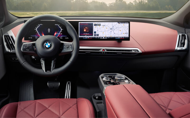 Check-up Media new BMW iX interior