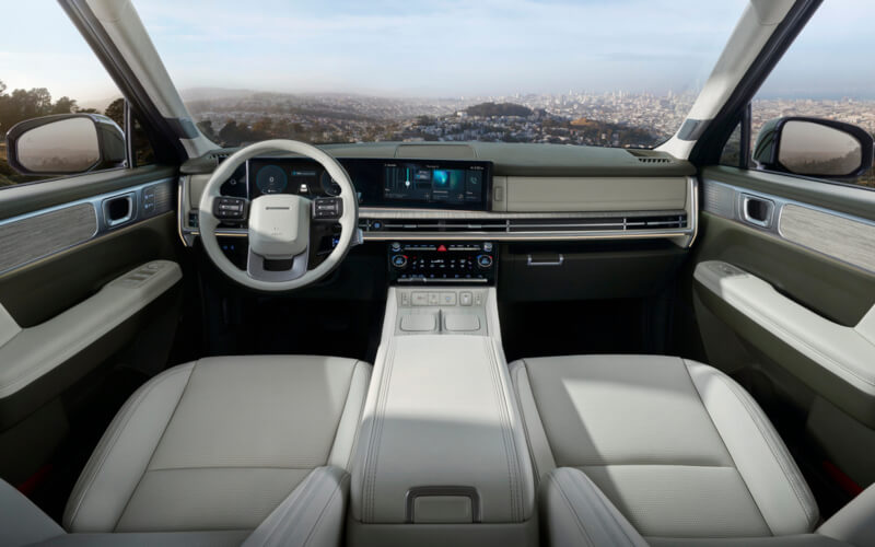 Check-up Media new Hyundai Santa Fe interior