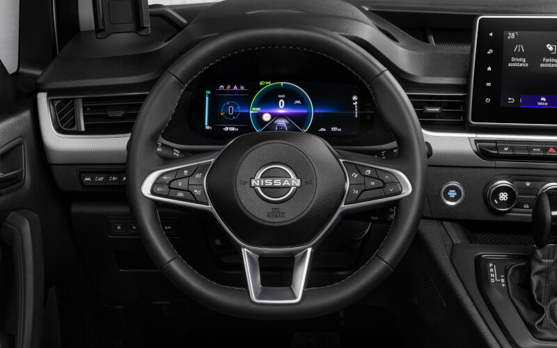 Check-up Media Nissan Townstar interior