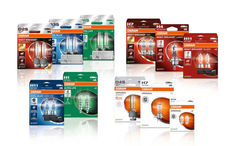 Check-up Media OSRAM new packages