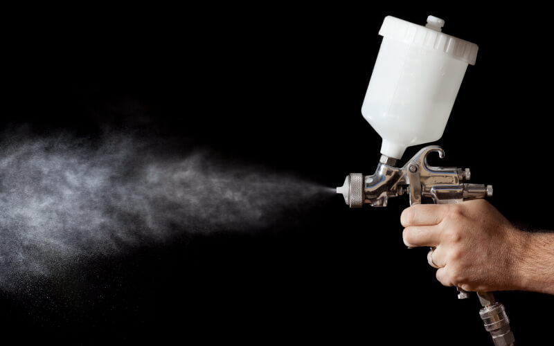 Check-up Media painting spray gun