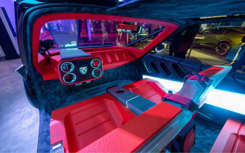 Check-up Media Peugeot Polygon Concept interior