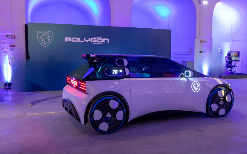 Check-up Media Peugeot Polygon Concept rear 2