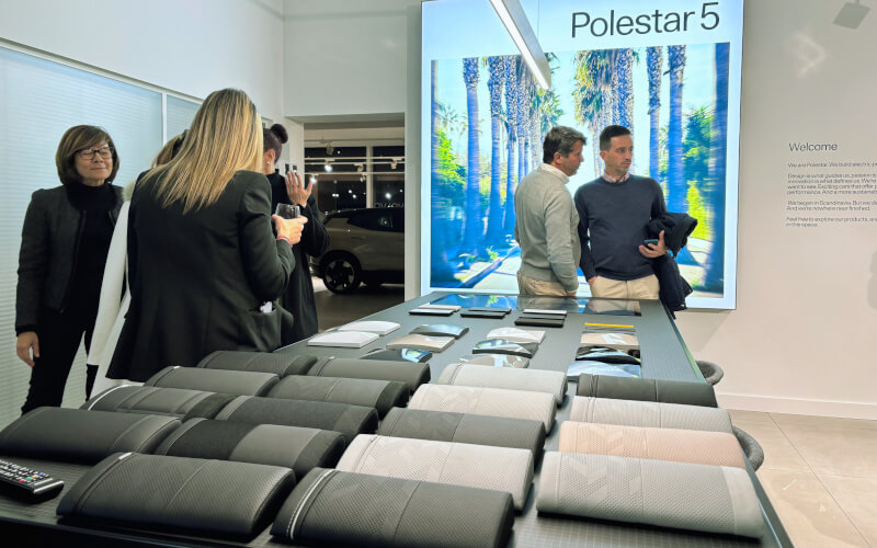 Check-up Media Polestar Space Faro interior