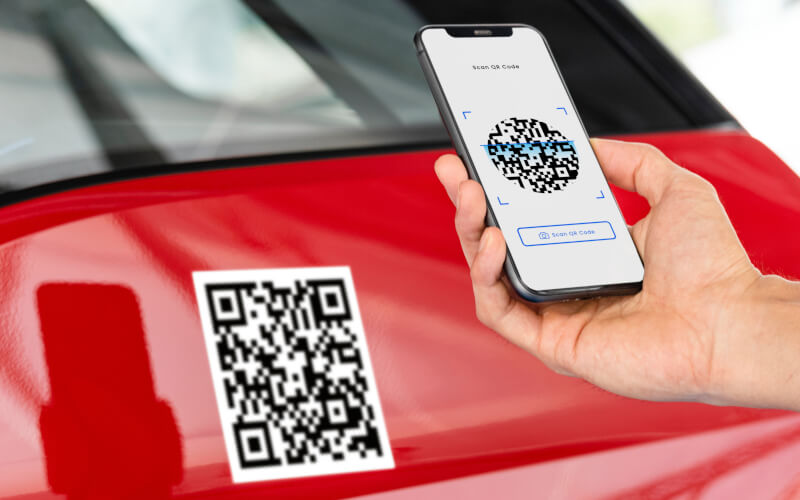 Check-up Media QR Code reader