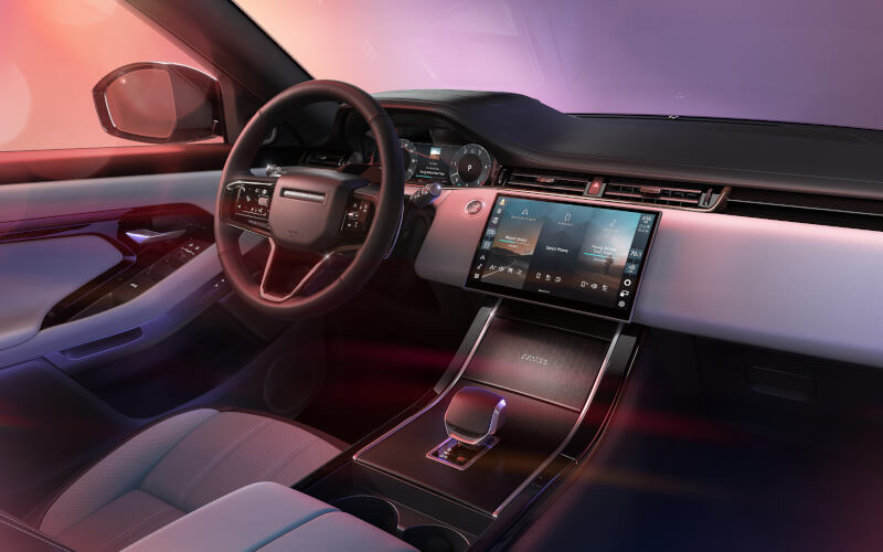 Check-up Media Range Rover Evoque Hoxton Edition interior