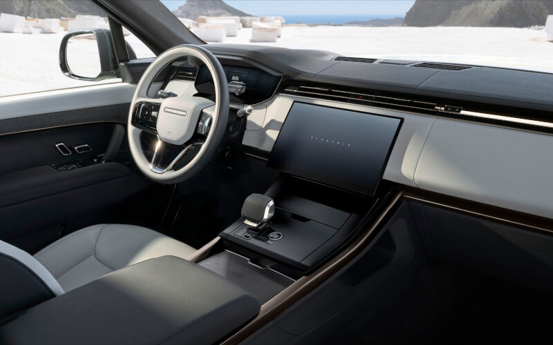 Check-up Media Range Rover Sport Electric interior
