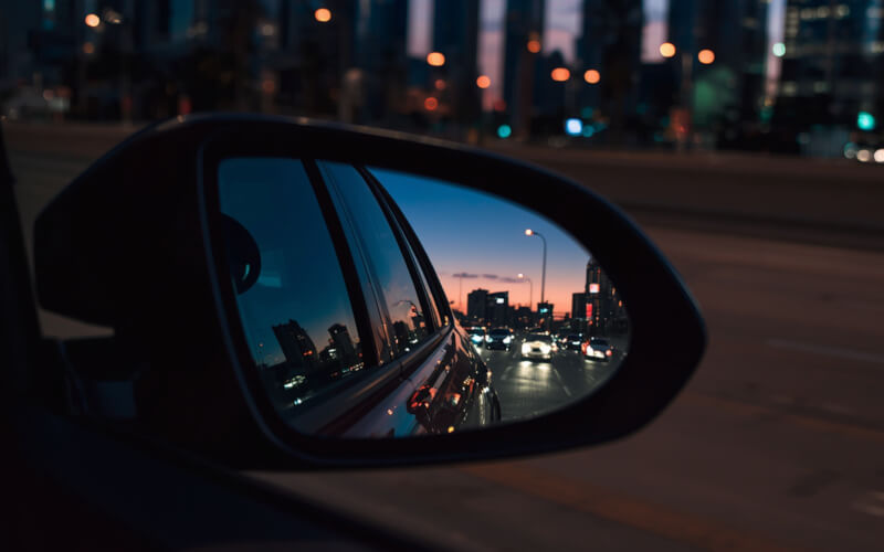 Check-up Media rearview mirror 2