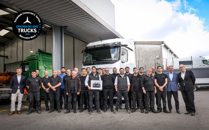 Check-up Media Soc. Com. C. Santos Mercedes-Benz Trucks