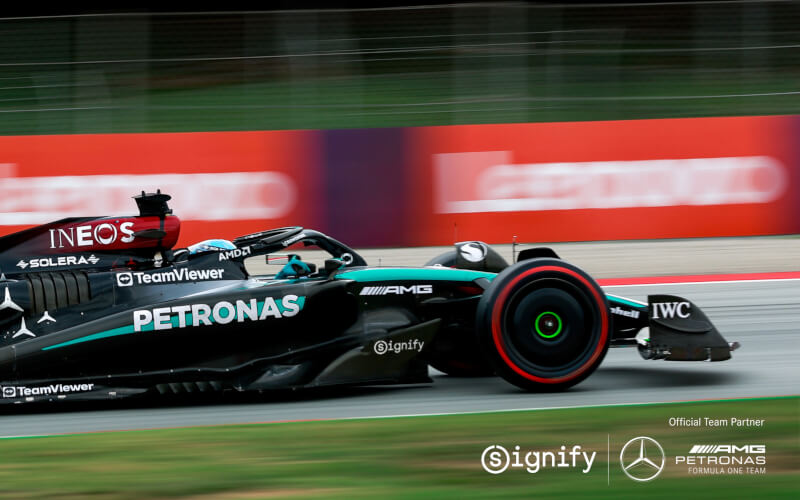 Check-up Media Signify Mercedes-AMG PETRONAS F1 Team 4