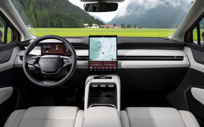 Check-up Media Škoda Peaq interior
