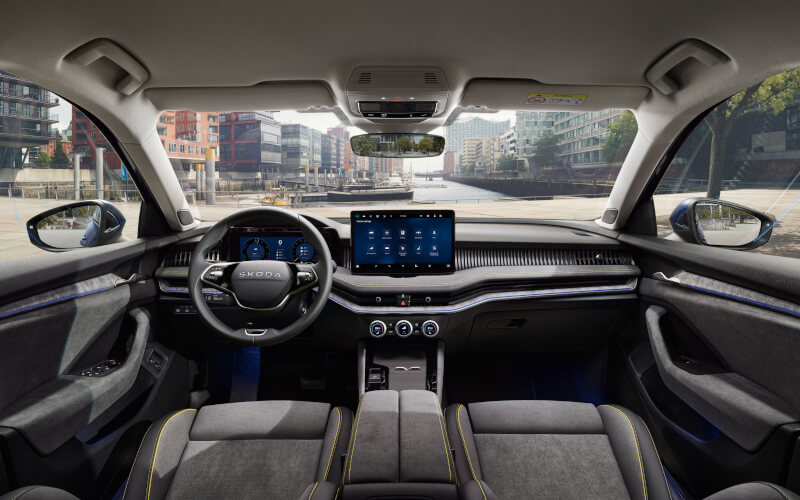 Check-up Media Škoda Superb iV interior