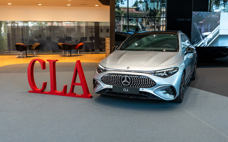 Check-up Media Soc. Com. C. Santos Mercedes-Benz CLA Shooting Break
