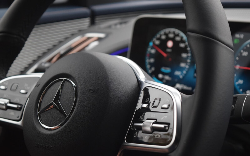 Check-up Media steering wheel