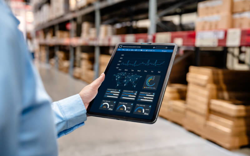 Check-up Media tablet in warehouse