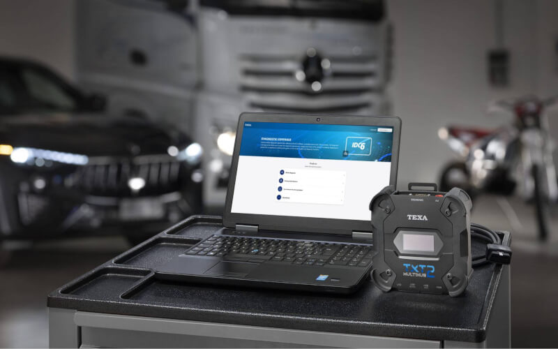 Check-up Media TEXA Diagnostic coverage