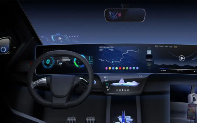 Check-up Media vehicle interior