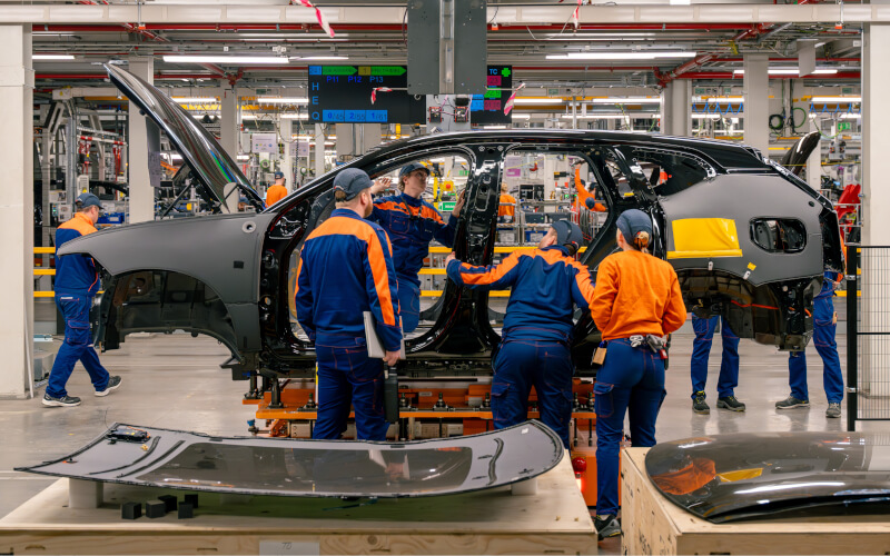 Check-up Media Volvo EX60 production 2