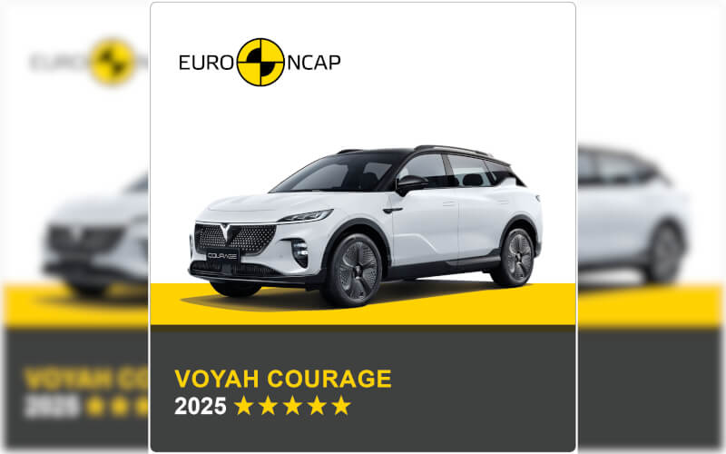 Check-up Media VOYAH COURAGE Euro NCAP