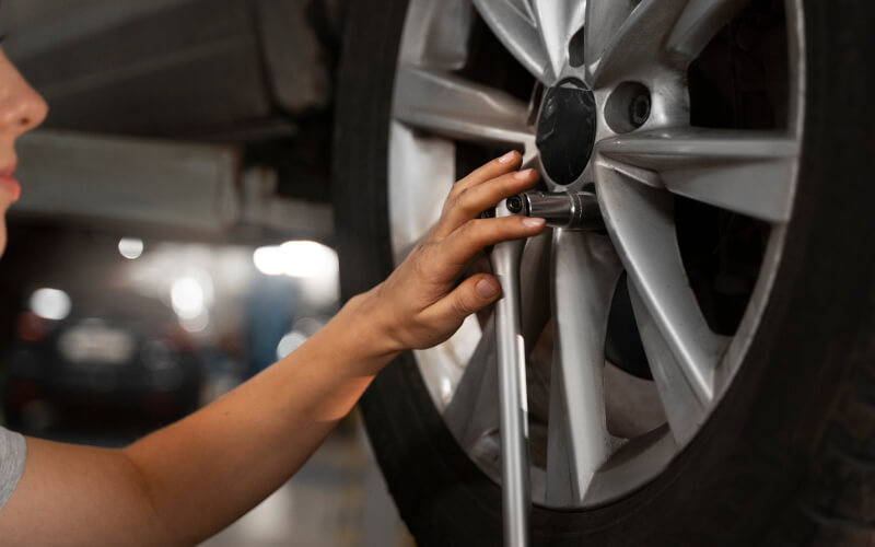 Check-up Media wheel change