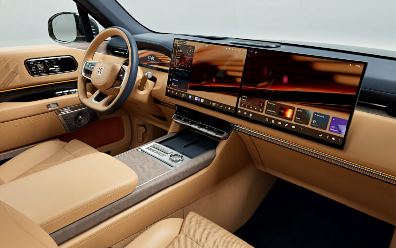 Check-up Media Zeekr 9X interior