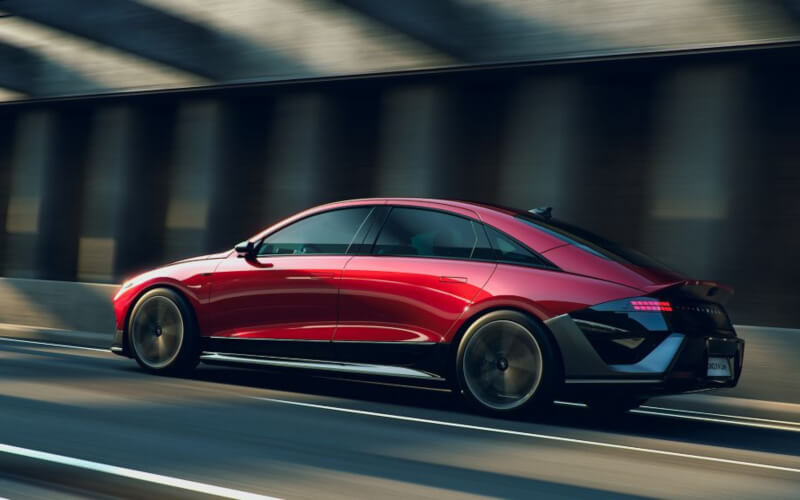 Check-up Media new Hyundai IONIQ 6 rear